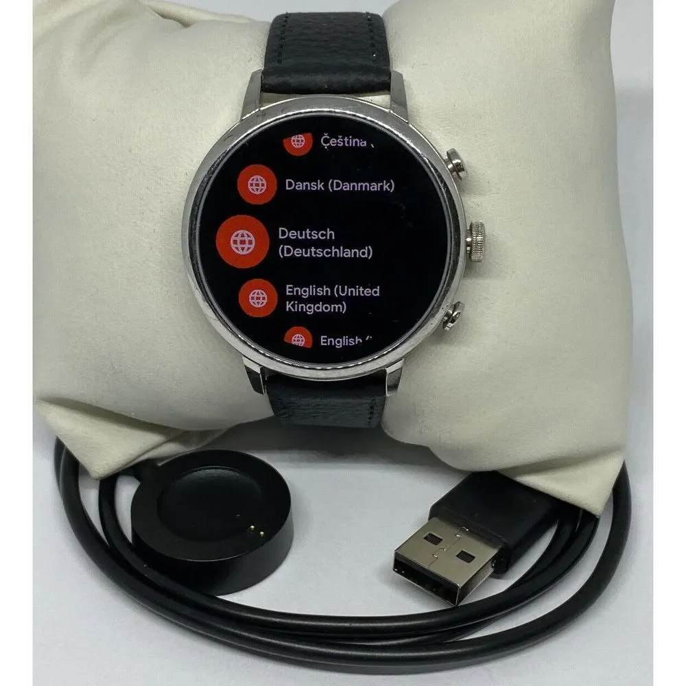 Fossil Gen 4 Authentic Digital Dial Smart Watch Custom Band FTW6016 DC510